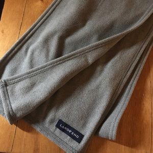 Lands ends grey fleece 🧣 scarf